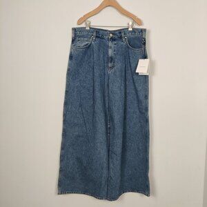 Goldsign The Atticus Jean Low Slung Wide Trouser Women's Jeans Size 30 NEW